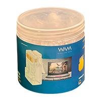 PLUG RJ45 CAT6  WAM  WAM-PLUG  BOTE CON 100 PIEZAS CONTACTO ORO 15 MIC