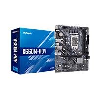 MB ASROCK B660M HDV 14 13 12 VA GEN INTEL CORE (LGA1700)  DDR4 5066MHZ