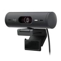 WEBCAM LOGITECH BRIO 500 GRAFITO FHD 1080 A 30 FPS AUTO ENFOQUE, MICRO