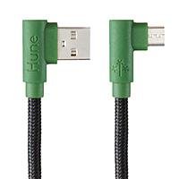 CABLE MICRO USB HUNE HIEDRA SUSTENTABLE TRENZADO CARGA RAPIDA Y DATOS