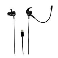 AUDIFONOS TIPO C CON MICROFONO DESMONTABLE PERFECT CHOICE – NEGRO