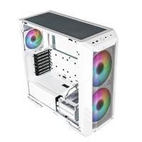 GABINETE COOLER MASTER MASTERBOX HAF 500/BLANCO/MIDI TOWER/MICRO-ATX/V