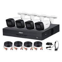 KIT DE 4 CANALES DE 5 MP CON AUDIO DVR WIZSENSE CON RECONOCIMIENTO DE