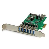 TARJETA PCI EXPRESS DE 7 PUERTOS USB 3.0 CON PERFIL BAJO O COMPLETO –