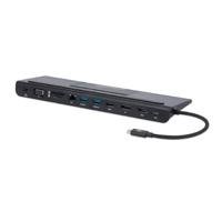 DOCKING USB,MANHATTAN,153478,-C 11 PTOS, HDMI/DP/VGA, USB-C PD/2XUSBV3