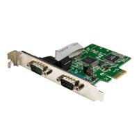 TARJETA PCI EXPRESS SERIAL DE 2 PUERTOS DB9 RS232 CON UART 16C1050 – A