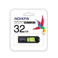 MEMORIA ADATA 32GB USB TIPO C UC300 RETRACTIL NEGRO VERDE (ACHO-UC300-