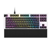 TECLADO MECANICO NZXT FUNCTION TENKEYLESS  BLANCO  REPOSA MUÑECAS  ING