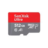 MEMORIA SANDISK MICRO SDXC 512GB ULTRA 150MB/S CLASE 10 C/ADAPTADOR SD