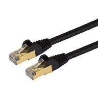 CABLE DE 2M CAT6A ETHERNET NEGRO – CABLE DE RED 10GB CAT6A SNAGLESS BL
