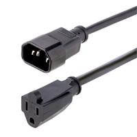 CABLE DE 1M DE EXTENSION DE ALIMENTACION PARA COMPUTADORAS, IEC 320 C1