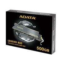 UNIDAD DE ESTADO SOLIDO SSD INTERNO ADATA LEGEND 800 500GB M.2 2280 NV