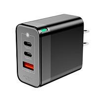 CARGADOR DE PARED ACTECK ENERGON PRIME CP65W  65W  2X USB-C  1X USB A