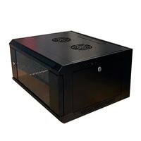 GABINETE WAM WAM-WC04UR MONTAJE EN MURO 4U.R. 600*450 COLOR NEGRO. **N