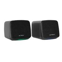BOCINAS ACTECK  ELANT CUBE AS430  ALAMBRICA  USB  NEGRO  AC-935265