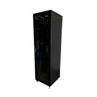GABINETE WAM FCNL42UR6 PARA PISO CON PUERTA DE CRISTAL, RACK INTERNO A