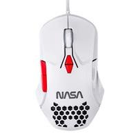 MOUSE GAMER NASA BY TECHZONE NS-GM04 ALAMBRICO LED RGB BLANCO 7 BOTONE