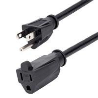 CABLE DE 2M DE EXTENSION DE ALIMENTACION – CABLE NEMA 5-15R A NEMA 5-1