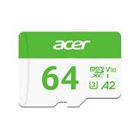 MEMORIA ACER MSC300 MICRO SD 64GB UHS-I V30 LECT. 160MB/S ESCRIT. 120M