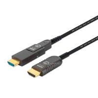 CABLE HDMI FIBRA OPTICA/MANHATTAN/355193 M-M 4K@60HZ 30.0M CONECTOR HD