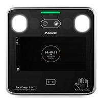 CONTROL DE ACCESO  ANVIZ  FACEDEEP3 IRT  BIOMETRICO FACIAL CON DETECCI