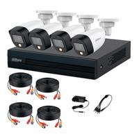 KIT DE CAMARAS DAHUA FULLCOLORKIT-A DVR 4 CANALES FULL COLOR DE 2 MP C