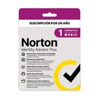 NORTON IDENTITY ADVISOR PLUS 1 DISPOSITIVO  1 AÑO (CAJA)