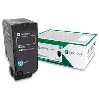 TONER LEXMARK 81C8XC0 CIAN, EXTRA ALTO RENDIMIENTO 16000 PAGINAS, PARA