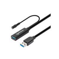 CABLE USB EXTENSION, MANHATTAN,153768,V3.2 EXT. ACTIVA 15.0M NEGRO