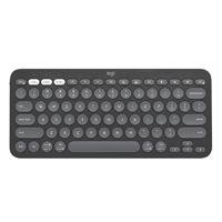 TECLADO LOGITECH PEBBLE KEYS 2 K380S GRAFITO INALAMBRICO EASY-SWITCH B