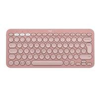 TECLADO LOGITECH PEBBLE KEYS 2 K380S ROSA INALAMBRICO EASY-SWITCH BLUE