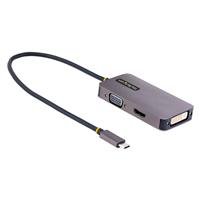 ADAPTADOR DE VIDEO USB C STARTECH, ADAPTADOR USB TIPO C A HDMI VGA DVI