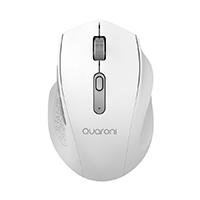 MOUSE INALMBRICO ERGONMICO CON TEXTURA QUARONI 5 SCROLL/RECEPTOR 2.4 G