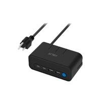 CARGADOR ACTECK ENERGON MATE CE676  EXTENSIN DE ESCRITORIO  2 X USB  2