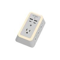 CARGADOR DE PARED ACTECK ENERGON LUMINA CP515  11 EN 1  7 X TOMACORRIE