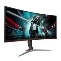 MONITOR AOC GAMER CURVO 23.6  NEGRO – ROJO  PANEL VA  HDMI VGA DISPLAY