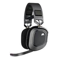 AUDIFONOS CORSAIR HRS80  RGB  INALAMBRICO  COLOR CARBON  GAMING CA-901