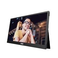 MONITOR PORTATIL LED AOC 16T3E  COLOR NEGRO  PANEL IPS 15.6  USB-C  AS