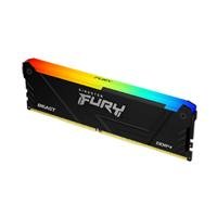 MEMORIA RAM KINGSTON DIMM DDR4 32GB 3200MT/S FURY BEAST BLACK XMP RGB