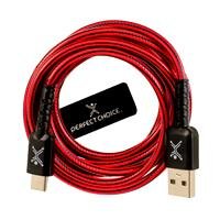 CABLE USB TIPO A A TIPO C CARGA RAPIDA PARA SMARTPHONE O TABLET 1.8 ME