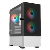 GABINETE GAMER BALAM RUSH NITROX AIRCOOL 5500 ABW  MEDIA TORRE  ATX, M
