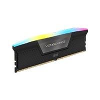 MEMORIA RAM CORSAIR DDR5 VENGEANCE RGB 96GB 4 X 24GB 6000MT/S CL30 BLA