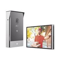 VIDEOPORTERO IP CONEXION A 2 HILOS  CON MONITOR WI-FI PARA INTERIOR  F