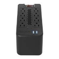 REGULADOR AUTOMATICO DE VOLTAJE FORZA FVR-1221USB 1200VA/600W 8 SLDS 2