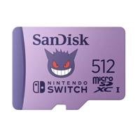 MEMORIA SANDISK MICRO SDXC 512GB NINTENDO SWITCH POKEMON GENGAR 100MB/
