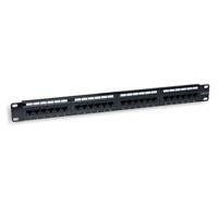 PANEL DE PARCHEO INTELLINET,520959, CAT6 UTP 24 PUERTOS RJ45 MONTAJE R