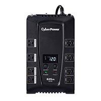 NO BREAK CYBERPOWER CP825AVRLCD 825VA 450 WATTS, INTERACTIVO, TORRE, 8