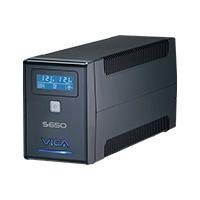 NOBREAK VICA S 650VA/360W PANT LCD 8 CONTACTOS. 4 TOMAS REG Y 4 CON RE