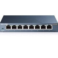 SWITCH | TP-LINK | TL-SG108 |8 PUERTOS RJ45 GIGABIT | NO ADMINISTRABLE