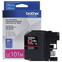 CARTUCHO DE TINTA BROTHER LC101M MAGENTA RENDIMIENTO DE 300 PAGINAS AL
